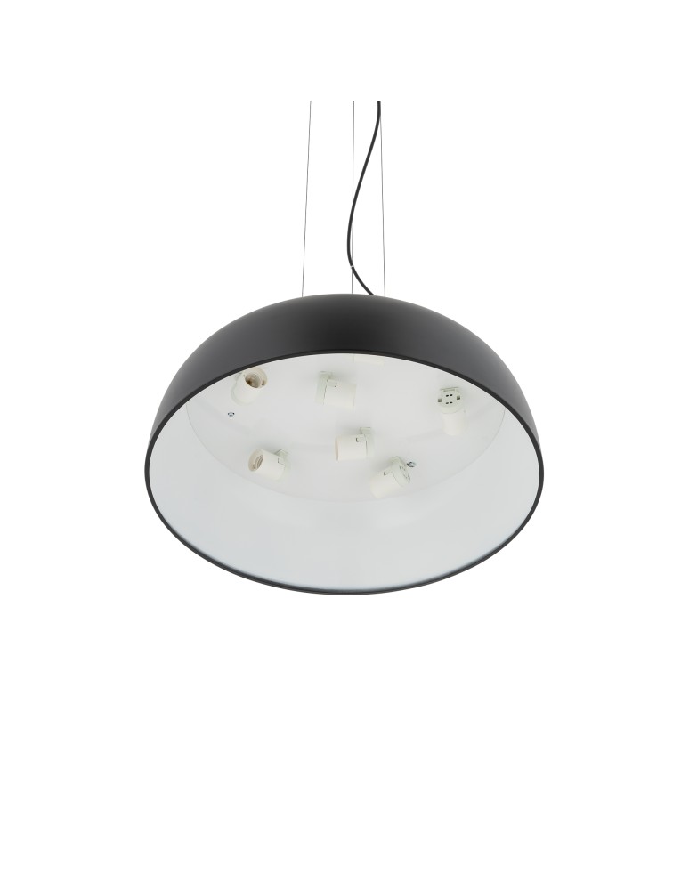 Nowodvorski SATELLITE M  Lampy sufitowe Lampy wiszące Max moc 25W only LED E27  Czarny 11230