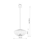 Nowodvorski PUMPKIN M Lampy sufitowe Lampy wiszące Max moc 10W only LED GU10 Szary 11244 Nowodvorski PUMPKIN M Lampy sufitowe Lampy wiszące Max moc 10W only LED GU10 Szary 11244
