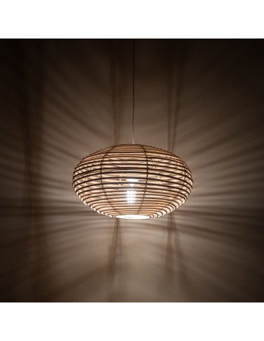Nowodvorski RATTAN S   Lampy sufitowe  Lampy wiszące  Max moc 25W only LED E27 Naturalne drewno 11153 - produkt 2