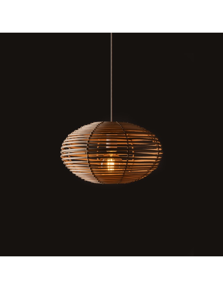 Nowodvorski RATTAN S Lampy sufitowe Lampy wiszące Max moc 25W only LED E27 Naturalne drewno 11153 Nowodvorski RATTAN S Lampy sufitowe Lampy wiszące Max moc 25W only LED E27 Naturalne drewno 11153