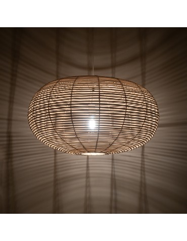 Nowodvorski RATTAN L   Lampy sufitowe  Lampy wiszące  Max moc 25W only LED E27 Naturalne drewno 11155 - produkt 2