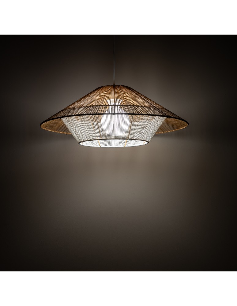 Nowodvorski JAPANDI S Lampy sufitowe Lampy wiszące Max moc 25W only LED E27 Naturalne drewno 11156 Nowodvorski JAPANDI S Lampy sufitowe Lampy wiszące Max moc 25W only LED E27 Naturalne drewno 11156
