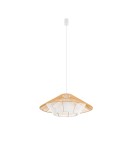 Nowodvorski JAPANDI M Lampy sufitowe Lampy wiszące Max moc 25W only LED E27 Naturalne drewno 11157 Nowodvorski JAPANDI M Lampy sufitowe Lampy wiszące Max moc 25W only LED E27 Naturalne drewno 11157