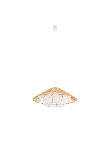 Nowodvorski JAPANDI M   Lampy sufitowe  Lampy wiszące  Max moc 25W only LED E27 Naturalne drewno 11157