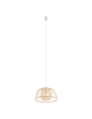 Nowodvorski KRABI  Lampy sufitowe Lampy wiszące Max moc 25W only LED E27  Naturalne drewno 11158