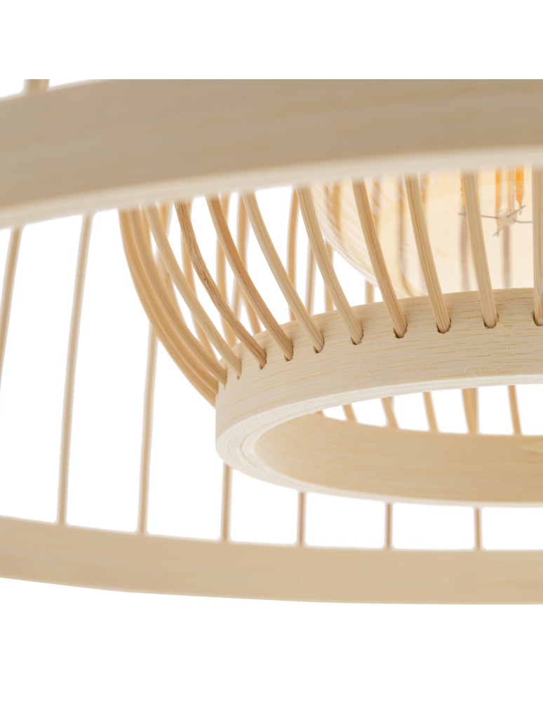 Nowodvorski KRABI Lampy sufitowe Lampy wiszące Max moc 25W only LED E27 Naturalne drewno 11158 Nowodvorski KRABI Lampy sufitowe Lampy wiszące Max moc 25W only LED E27 Naturalne drewno 11158