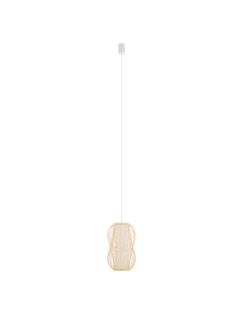 Nowodvorski PUKET S Lampy sufitowe Lampy wiszące Max moc 25W only LED E27 Naturalne drewno 11160 Nowodvorski PUKET S Lampy sufitowe Lampy wiszące Max moc 25W only LED E27 Naturalne drewno 11160