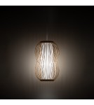 Nowodvorski PUKET S Lampy sufitowe Lampy wiszące Max moc 25W only LED E27 Naturalne drewno 11160 Nowodvorski PUKET S Lampy sufitowe Lampy wiszące Max moc 25W only LED E27 Naturalne drewno 11160