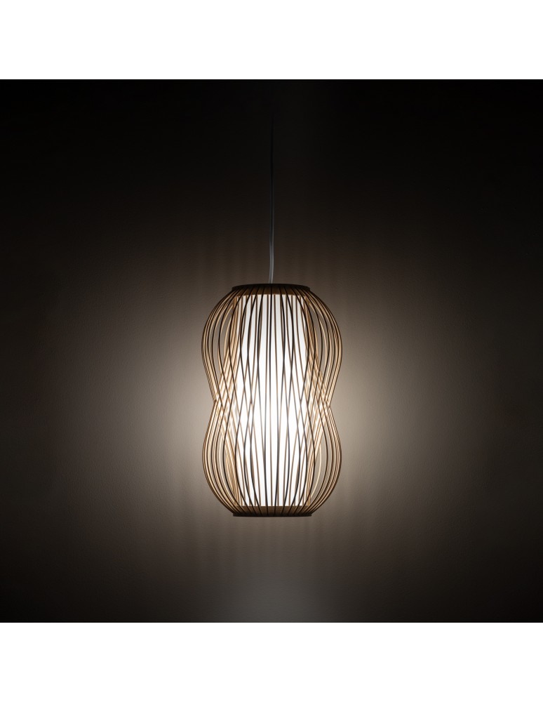Nowodvorski PUKET S Lampy sufitowe Lampy wiszące Max moc 25W only LED E27 Naturalne drewno 11160 Nowodvorski PUKET S Lampy sufitowe Lampy wiszące Max moc 25W only LED E27 Naturalne drewno 11160