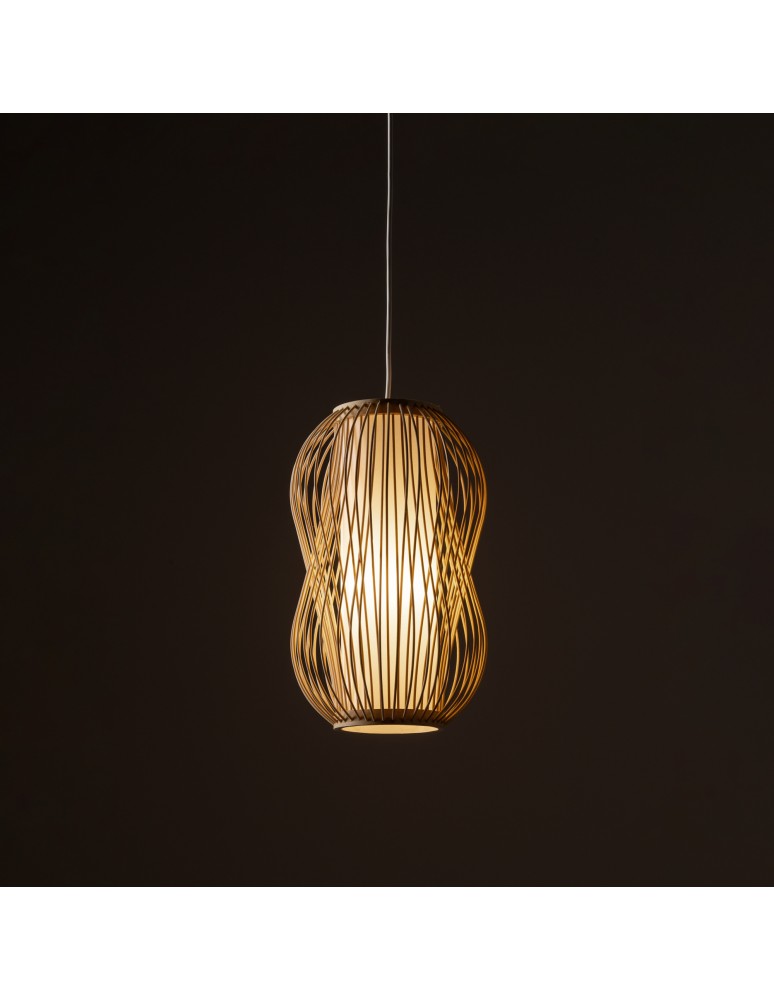 Nowodvorski PUKET S Lampy sufitowe Lampy wiszące Max moc 25W only LED E27 Naturalne drewno 11160 Nowodvorski PUKET S Lampy sufitowe Lampy wiszące Max moc 25W only LED E27 Naturalne drewno 11160