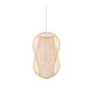 Nowodvorski PUKET M Lampy sufitowe Lampy wiszące Max moc 25W only LED E27 Naturalne drewno 11161 Nowodvorski PUKET M Lampy sufitowe Lampy wiszące Max moc 25W only LED E27 Naturalne drewno 11161