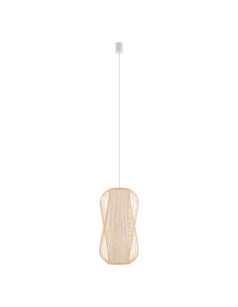 Nowodvorski PUKET L Lampy sufitowe Lampy wiszące Max moc 25W only LED E27 Naturalne drewno 11162 Nowodvorski PUKET L Lampy sufitowe Lampy wiszące Max moc 25W only LED E27 Naturalne drewno 11162