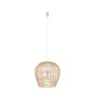 Nowodvorski HAITI S Lampy sufitowe Lampy wiszące Max moc 25W only LED E27 Naturalne drewno 11163 Nowodvorski HAITI S Lampy sufitowe Lampy wiszące Max moc 25W only LED E27 Naturalne drewno 11163
