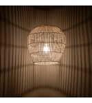 Nowodvorski HAITI S Lampy sufitowe Lampy wiszące Max moc 25W only LED E27 Naturalne drewno 11163 Nowodvorski HAITI S Lampy sufitowe Lampy wiszące Max moc 25W only LED E27 Naturalne drewno 11163