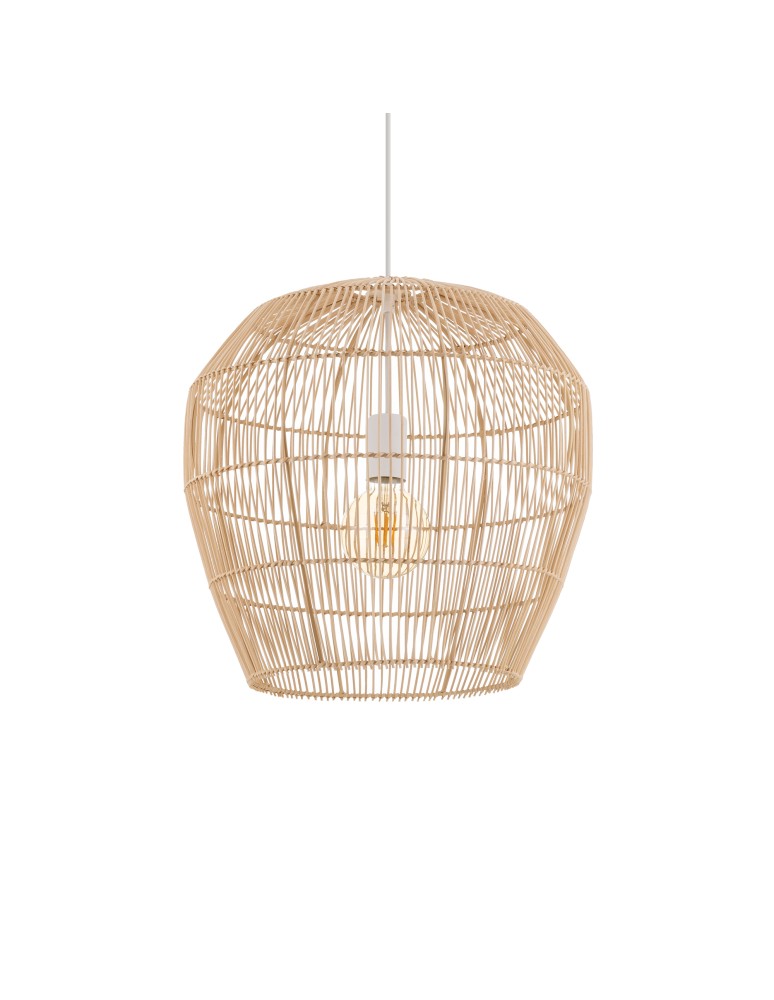 Nowodvorski HAITI S Lampy sufitowe Lampy wiszące Max moc 25W only LED E27 Naturalne drewno 11163 Nowodvorski HAITI S Lampy sufitowe Lampy wiszące Max moc 25W only LED E27 Naturalne drewno 11163