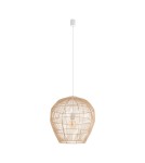 Lampy wiszące boho - Nowodvorski HAITI M  Lampy sufitowe Lampy wiszące Max moc 25W only LED E27  Naturalne drewno 11164 - product 1