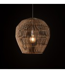 Lampy wiszące boho - Nowodvorski HAITI M  Lampy sufitowe Lampy wiszące Max moc 25W only LED E27  Naturalne drewno 11164 - product 2