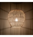Lampy wiszące boho - Nowodvorski HAITI M  Lampy sufitowe Lampy wiszące Max moc 25W only LED E27  Naturalne drewno 11164 - product 3