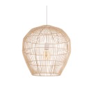 Lampy wiszące boho - Nowodvorski HAITI M  Lampy sufitowe Lampy wiszące Max moc 25W only LED E27  Naturalne drewno 11164 - product 4