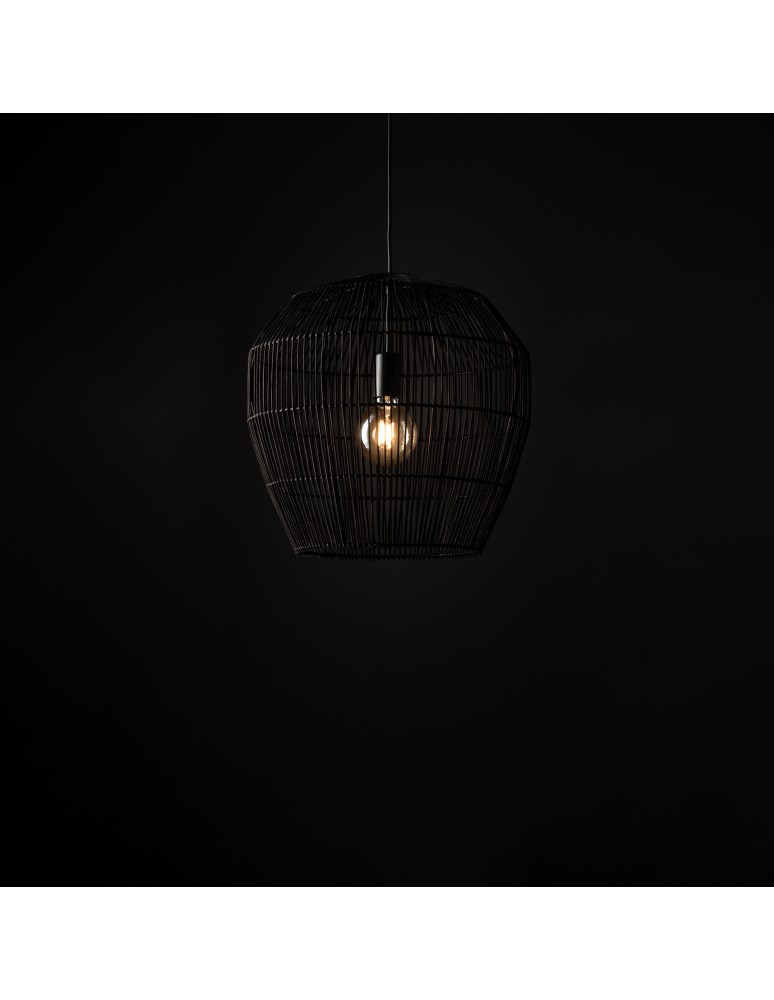 Nowodvorski HAITI S Lampy sufitowe Lampy wiszące Max moc 25W only LED E27 Czarny 11166 Nowodvorski HAITI S Lampy sufitowe Lampy wiszące Max moc 25W only LED E27 Czarny 11166