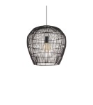 Nowodvorski HAITI S Lampy sufitowe Lampy wiszące Max moc 25W only LED E27 Czarny 11166 Nowodvorski HAITI S Lampy sufitowe Lampy wiszące Max moc 25W only LED E27 Czarny 11166