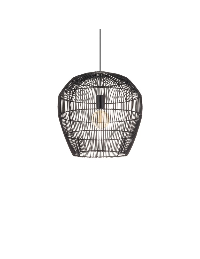 Nowodvorski HAITI S Lampy sufitowe Lampy wiszące Max moc 25W only LED E27 Czarny 11166 Nowodvorski HAITI S Lampy sufitowe Lampy wiszące Max moc 25W only LED E27 Czarny 11166