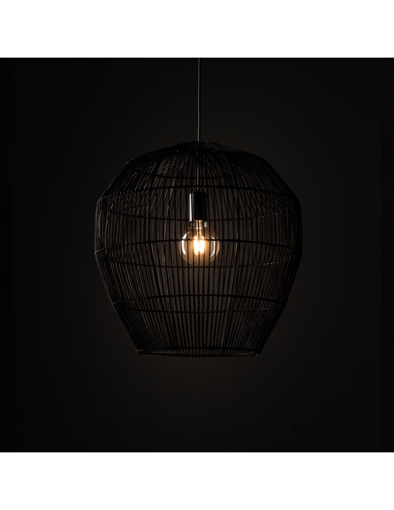Nowodvorski HAITI M Lampy sufitowe Lampy wiszące Max moc 25W only LED E27 Czarny 11167 Nowodvorski HAITI M Lampy sufitowe Lampy wiszące Max moc 25W only LED E27 Czarny 11167