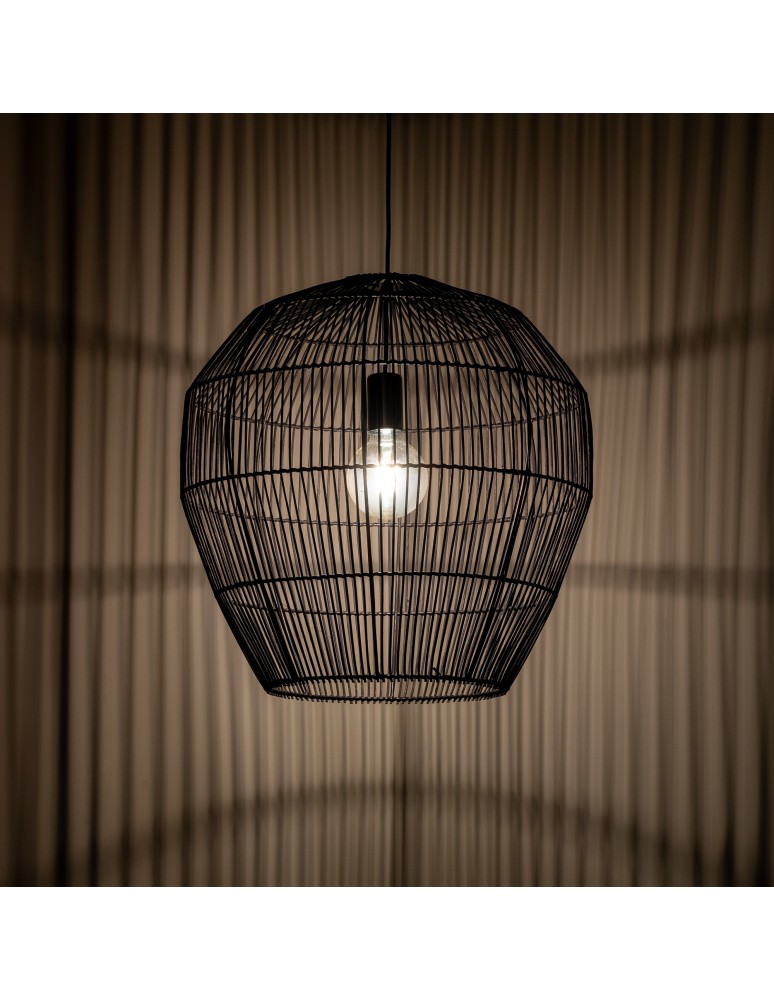 Nowodvorski HAITI M Lampy sufitowe Lampy wiszące Max moc 25W only LED E27 Czarny 11167 Nowodvorski HAITI M Lampy sufitowe Lampy wiszące Max moc 25W only LED E27 Czarny 11167