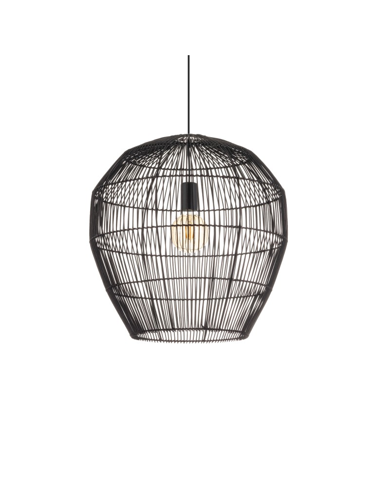 Nowodvorski HAITI M Lampy sufitowe Lampy wiszące Max moc 25W only LED E27 Czarny 11167 Nowodvorski HAITI M Lampy sufitowe Lampy wiszące Max moc 25W only LED E27 Czarny 11167