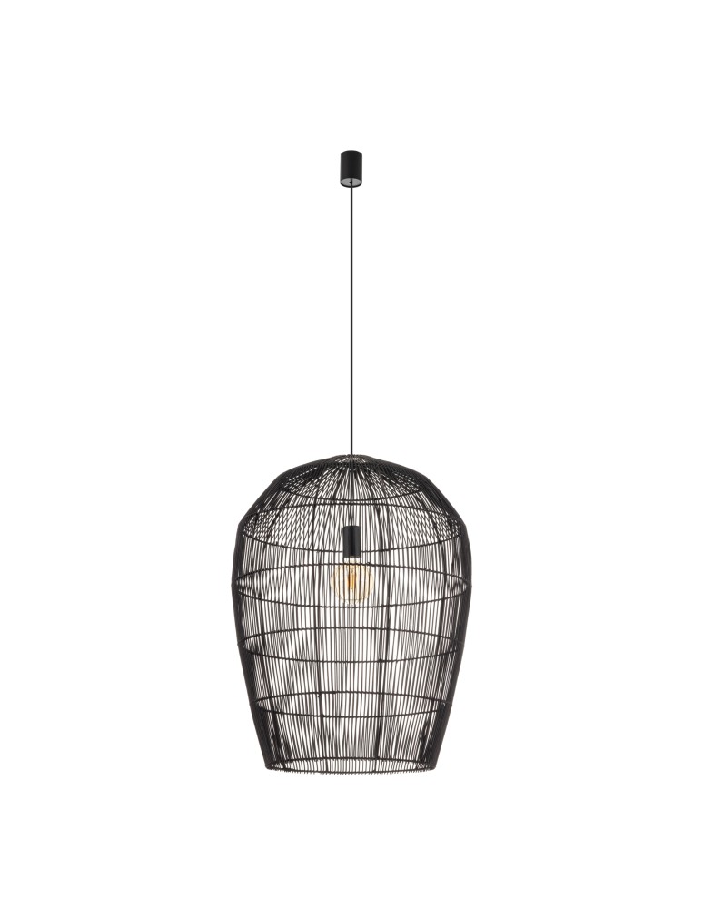 Nowodvorski HAITI L Lampy sufitowe Lampy wiszące Max moc 25W only LED E27 Czarny 11168 Nowodvorski HAITI L Lampy sufitowe Lampy wiszące Max moc 25W only LED E27 Czarny 11168