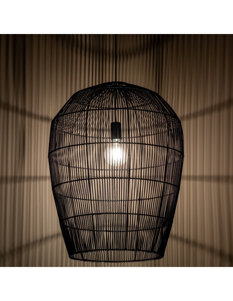 Nowodvorski HAITI L Lampy sufitowe Lampy wiszące Max moc 25W only LED E27 Czarny 11168 Nowodvorski HAITI L Lampy sufitowe Lampy wiszące Max moc 25W only LED E27 Czarny 11168
