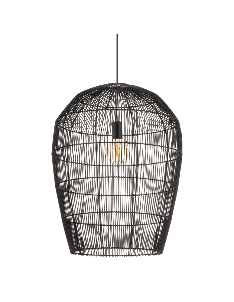 Nowodvorski HAITI L Lampy sufitowe Lampy wiszące Max moc 25W only LED E27 Czarny 11168 Nowodvorski HAITI L Lampy sufitowe Lampy wiszące Max moc 25W only LED E27 Czarny 11168