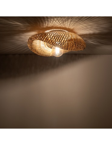 Nowodvorski HAVANA S   Lampy sufitowe  Lampy przysufitowe  Max moc 25W only LED E27 Naturalne drewno 11170 - produkt 2