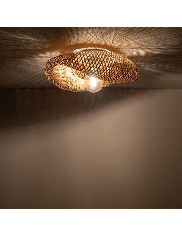 Lampy sufitowe boho - Nowodvorski HAVANA S  Lampy sufitowe Sufitowa Max moc 25W only LED E27  Naturalne drewno 11170 - product kolory-swiatla.pl 2