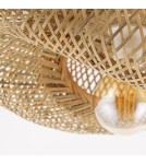 Lampy sufitowe boho - Nowodvorski HAVANA S  Lampy sufitowe Sufitowa Max moc 25W only LED E27  Naturalne drewno 11170 - product 6