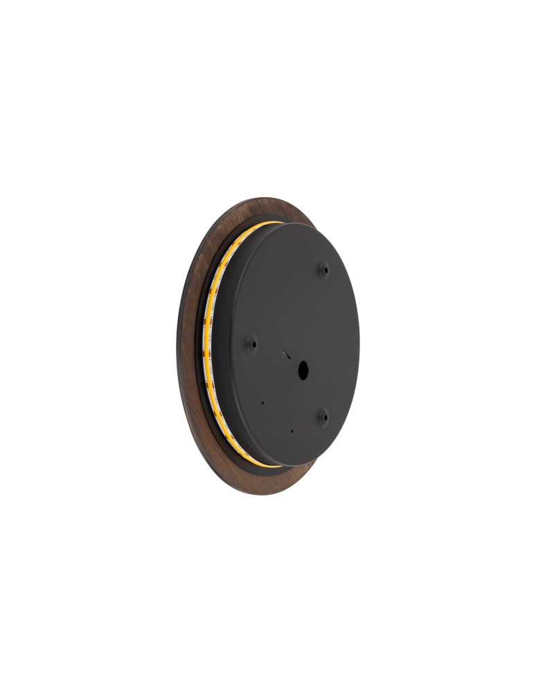 Nowodvorski RING TIMBER LED M   Lampy ścienne   Kinkiet  Max moc 10W LED 3000K Ciemne drewno 11290 Nowodvorski RING TIMBER LED M   Lampy ścienne   Kinkiet  Max moc 10W LED 3000K Ciemne drewno 11290