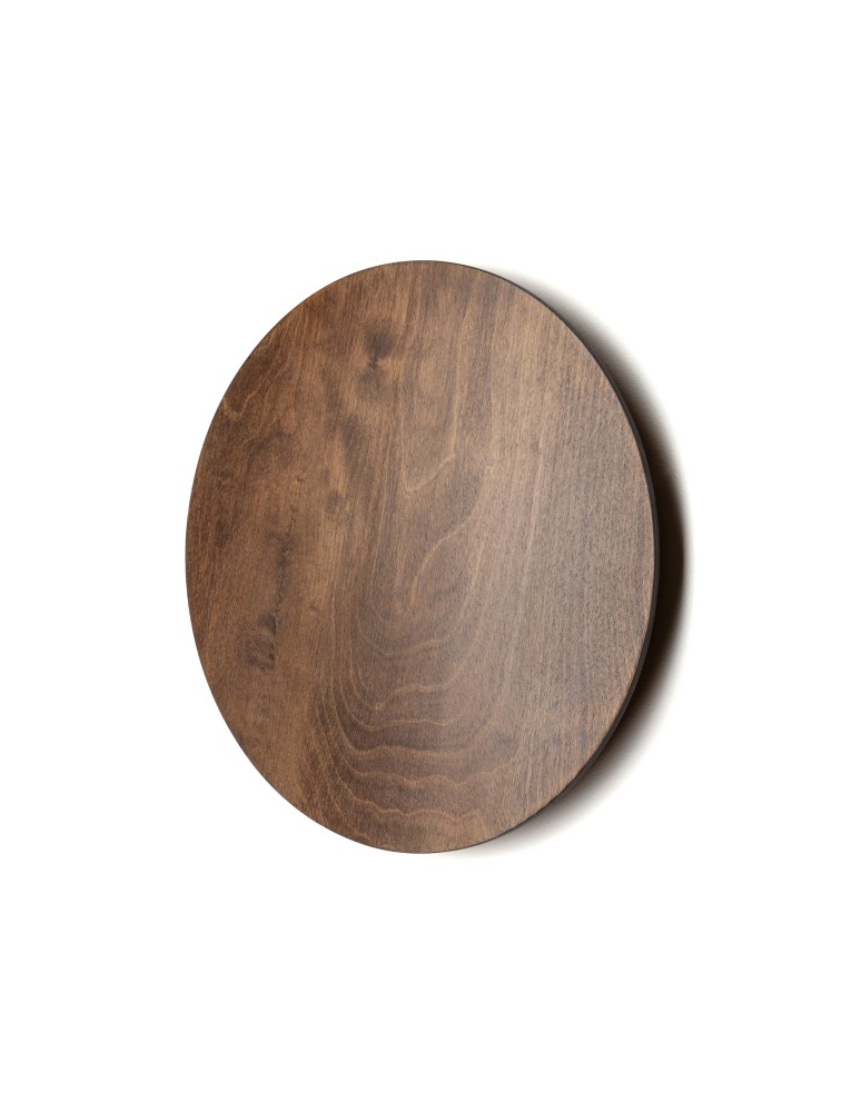 Nowodvorski RING TIMBER LED L  Ścienna Kinkiety Max moc 13W LED  3000K Ciemne drewno 11291