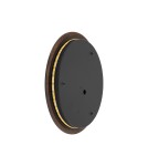 Kinkiety designerskie - Nowodvorski RING TIMBER LED L  Ścienna Kinkiety Max moc 13W LED  3000K Ciemne drewno 11291 - product 5