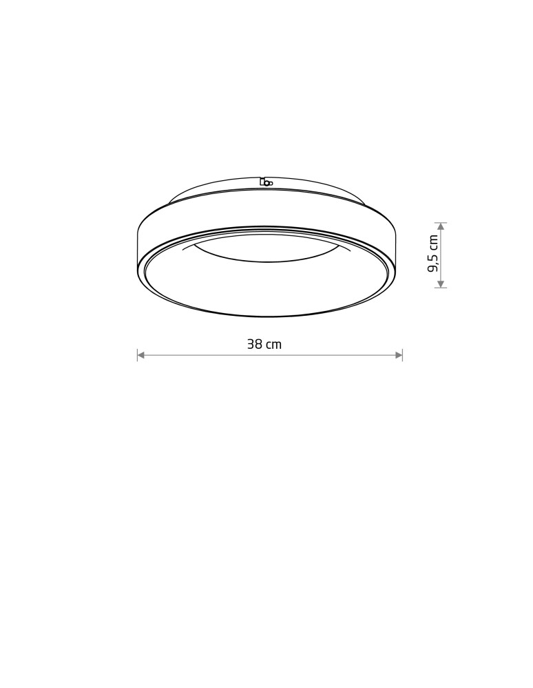 Nowodvorski NIKKI ROUND LED Lampy sufitowe Plafon Max moc 32W LED 3000K Biały 11200 Nowodvorski NIKKI ROUND LED Lampy sufitowe Plafon Max moc 32W LED 3000K Biały 11200