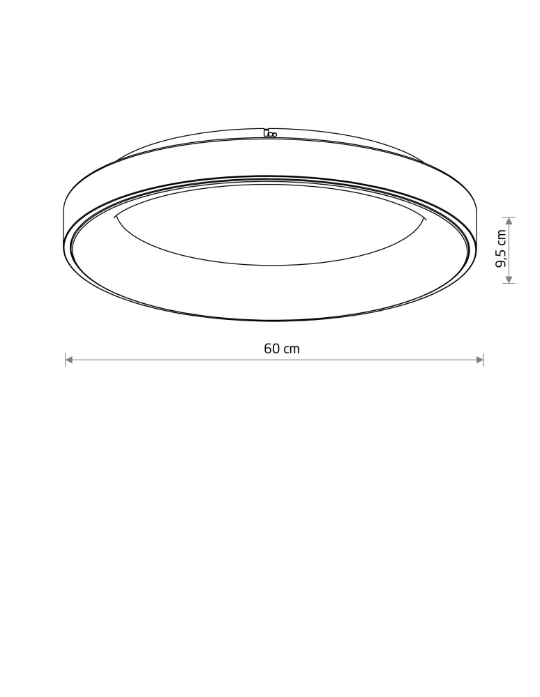 Nowodvorski NIKKI ROUND LED Lampy sufitowe Plafon Max moc 60W LED 3000K Biały 11202 Nowodvorski NIKKI ROUND LED Lampy sufitowe Plafon Max moc 60W LED 3000K Biały 11202
