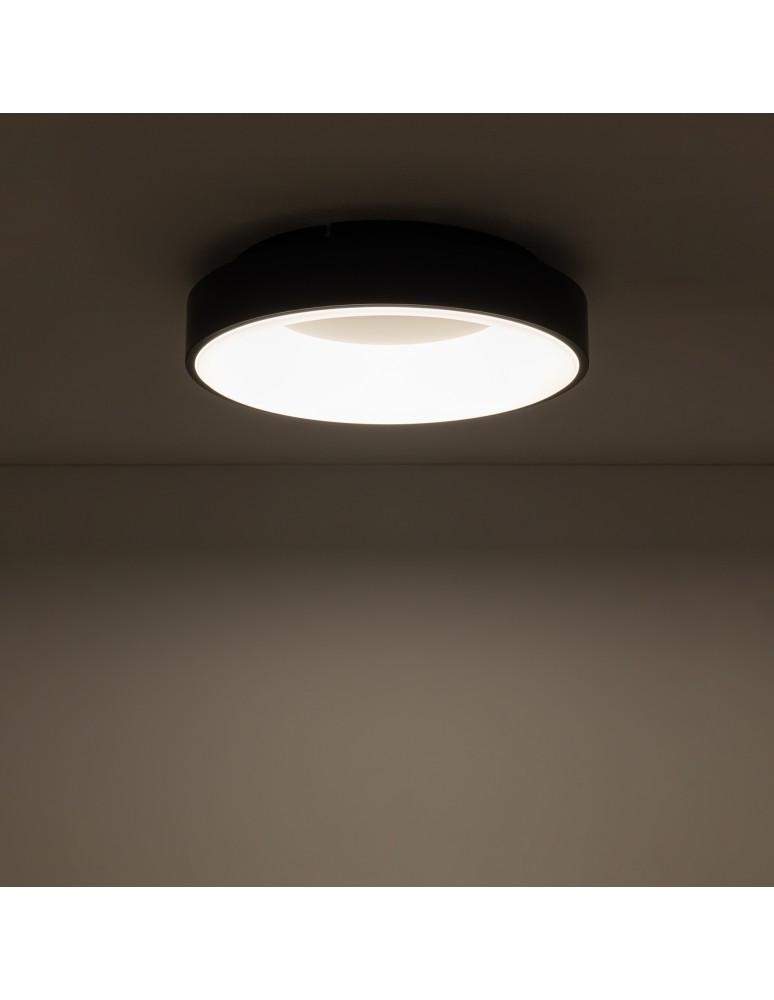 Nowodvorski NIKKI ROUND LED Lampy sufitowe Plafon Max moc 32W LED 3000K Czarny 11206 Nowodvorski NIKKI ROUND LED Lampy sufitowe Plafon Max moc 32W LED 3000K Czarny 11206