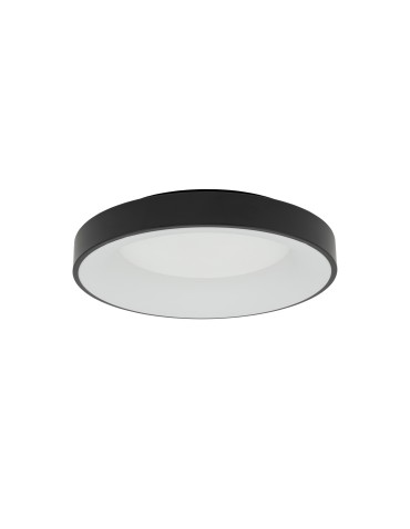 Nowodvorski NIKKI ROUND LED   Lampy sufitowe   Plafon  Max moc 48W LED 3000K Czarny 11207