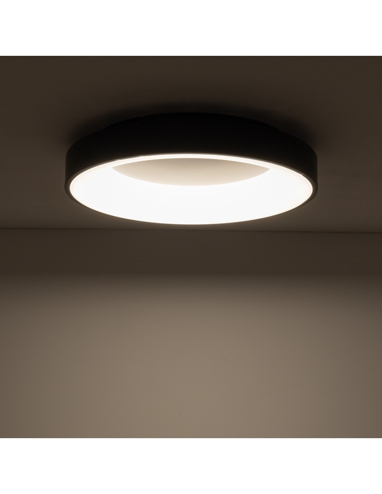 Nowodvorski NIKKI ROUND LED Lampy sufitowe Plafon Max moc 48W LED 3000K Czarny 11207 Nowodvorski NIKKI ROUND LED Lampy sufitowe Plafon Max moc 48W LED 3000K Czarny 11207