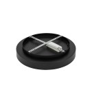 Nowodvorski NIKKI ROUND LED Lampy sufitowe Plafon Max moc 48W LED 3000K Czarny 11207 Nowodvorski NIKKI ROUND LED Lampy sufitowe Plafon Max moc 48W LED 3000K Czarny 11207