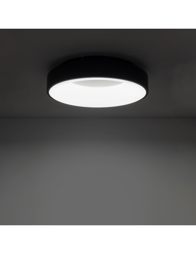 Nowodvorski NIKKI ROUND LED Lampy sufitowe Plafon Max moc 32W LED 4000K Czarny 11210 Nowodvorski NIKKI ROUND LED Lampy sufitowe Plafon Max moc 32W LED 4000K Czarny 11210