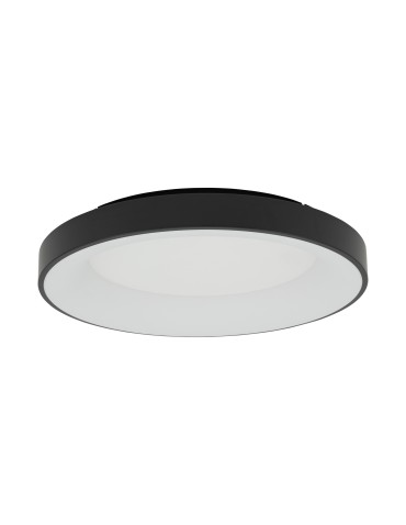 Nowodvorski NIKKI ROUND LED   Lampy sufitowe   Plafon  Max moc 60W LED 4000K Czarny 11212