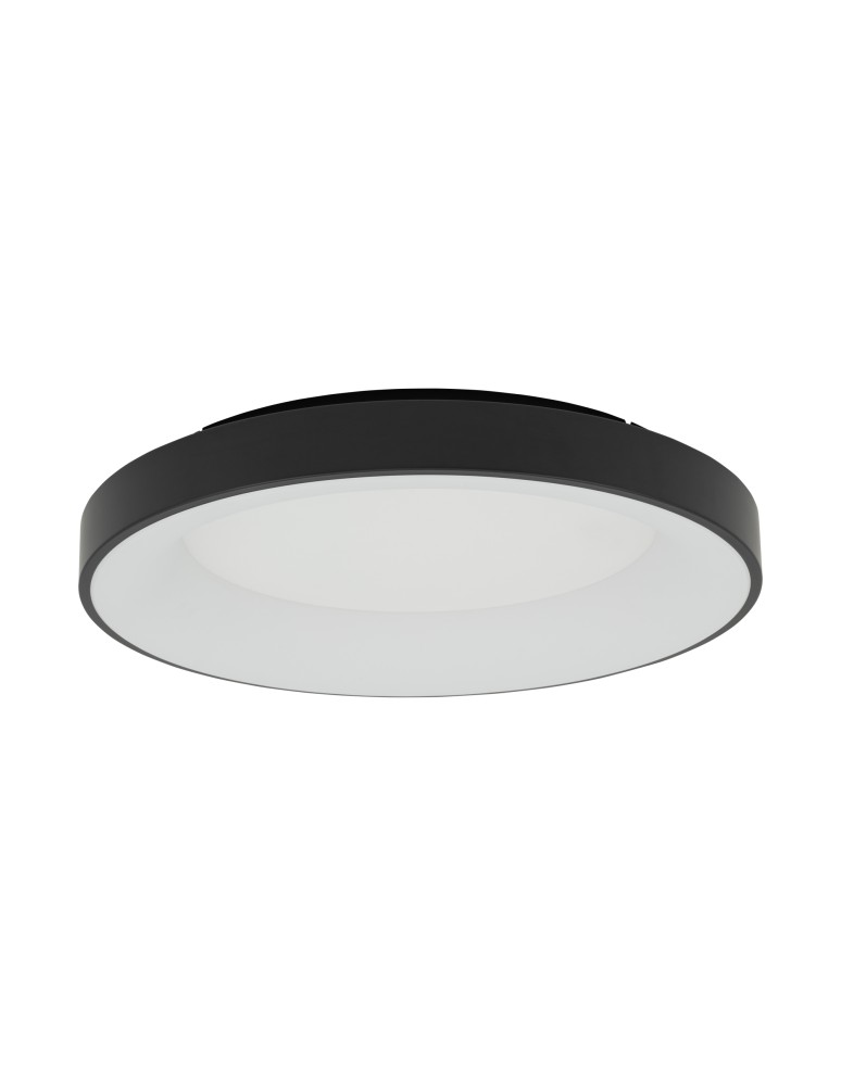 Nowodvorski NIKKI ROUND LED   Lampy sufitowe   Plafon  Max moc 60W LED 4000K Czarny 11212