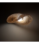 Lampy wiszące boho - Nowodvorski HAVANA M  Lampy sufitowe Lampy wiszące Max moc 25W only LED E27  Naturalne drewno 11396 - product 2