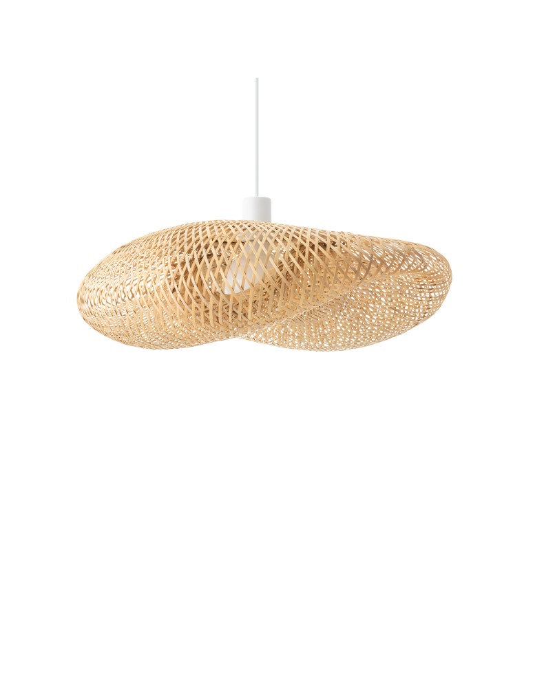 Nowodvorski HAVANA M  Lampy sufitowe Lampy wiszące Max moc 25W only LED E27  Naturalne drewno 11396
