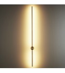 Kinkiety designerskie - Step into Design Lampa ścienna SPARO LED złota 100cm             - product 4